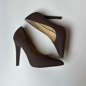 Brown heels